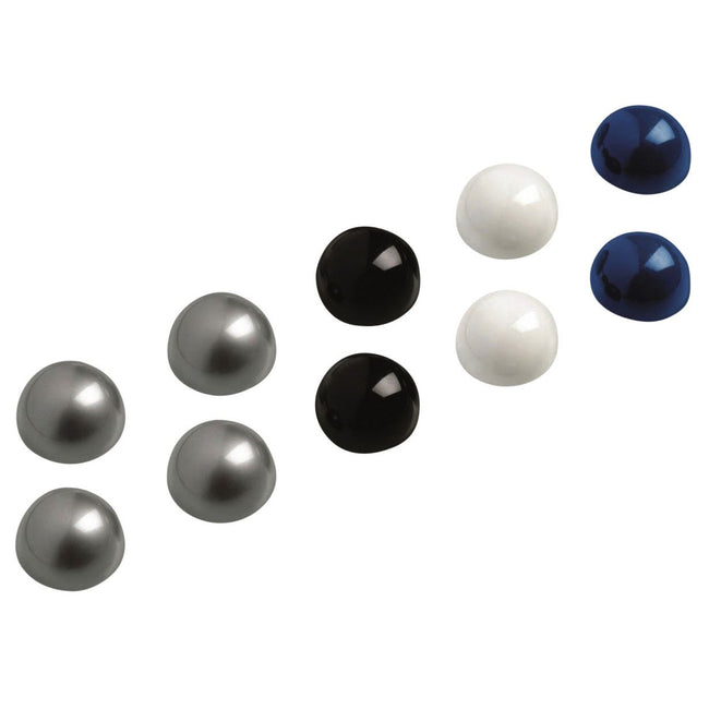 MAUL - Aimant boule 30mm force de traction 600gr assorti 10 pièces