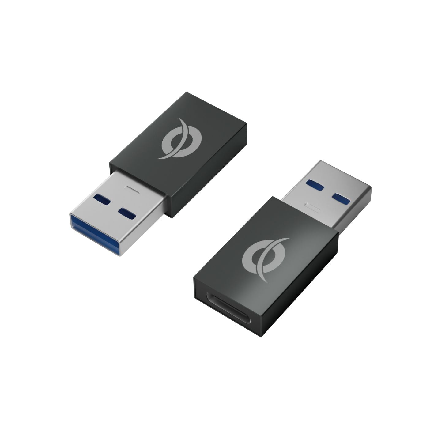 CONCEPTRONIC -   DONN10G tussenstuk voor kabels USB A USB C Zwart