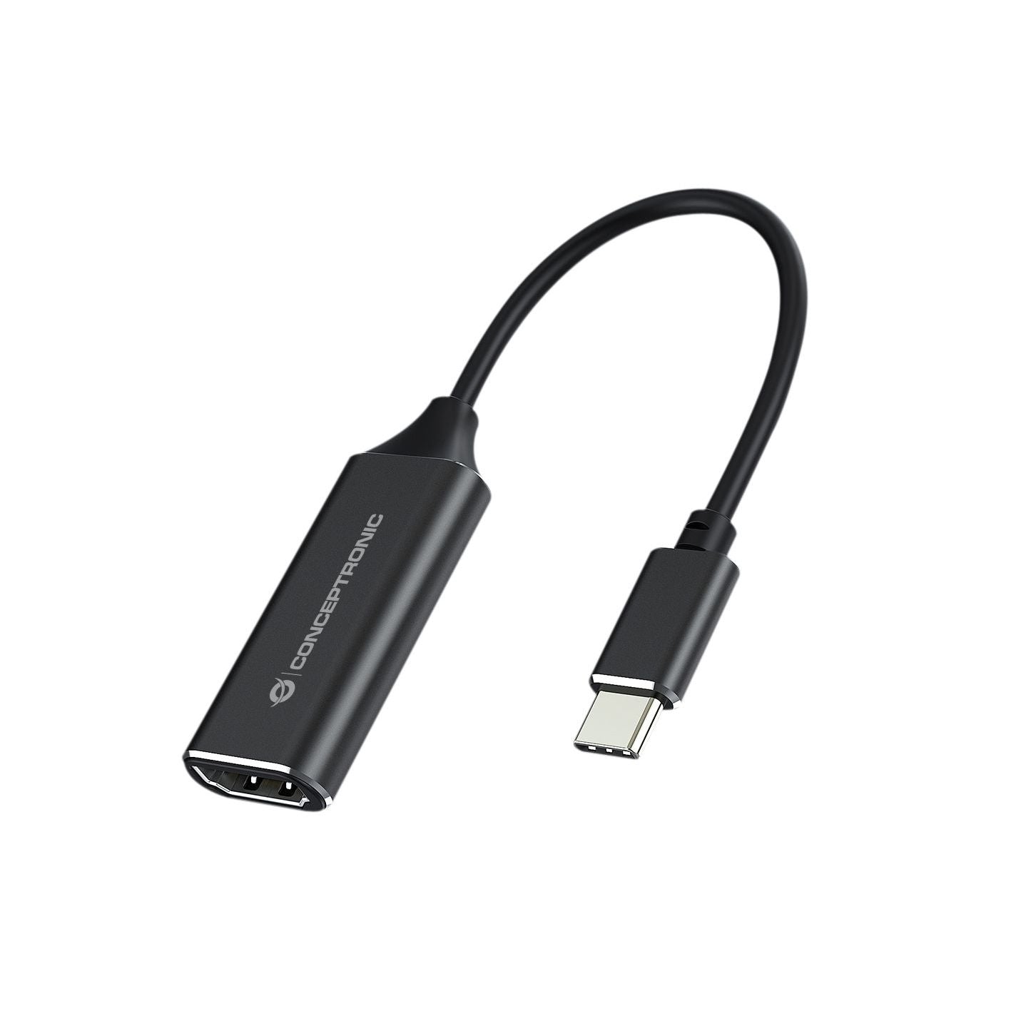 CONCEPTRONIC -   ABBY03B video kabel adapter HDMI Type A (Standaard) USB Type-C Zwart