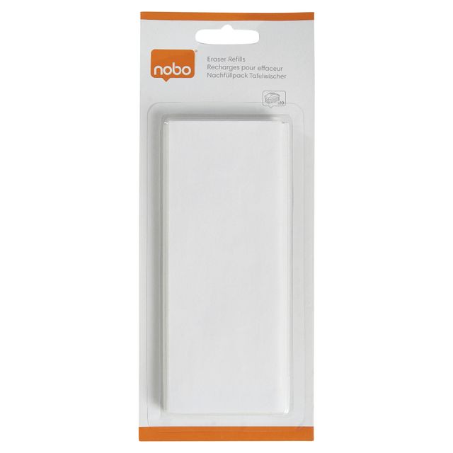 Nobo -  DRYWIPE ERASER REFILLS 10