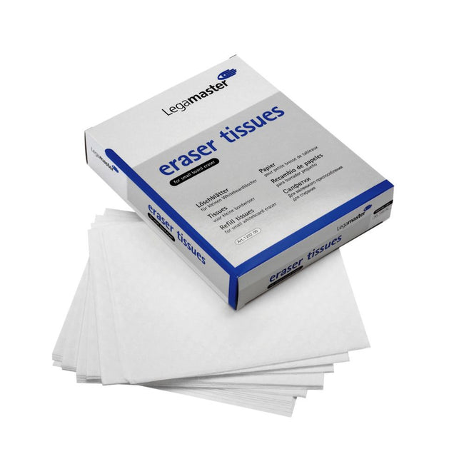 Legamaster - Recharge chiffon 120200 pour gomme à tableau blanc 120100 100 pièces