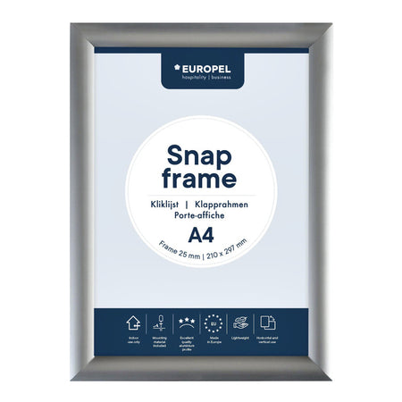 Europel - Klapprahmenhülle A4 25mm | 10 Stück