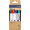 Legamaster - Marqueur tableau blanc TZ 100 rond 1,5-3mm blister assorti de 4 pièces