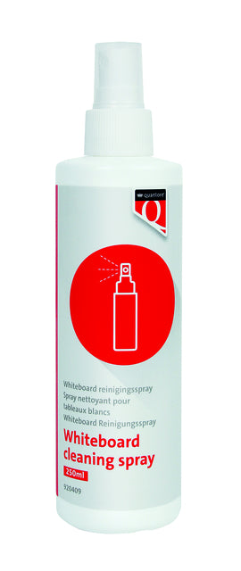 Quantore -  Whiteboard reinigingsspray 250ml | 12 stuks