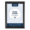 Europel - Cadre à pression détachable A4 25mm noir