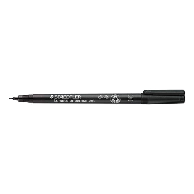 Staedtler - Filzstift Lumocolor 313 permanent S schwarz