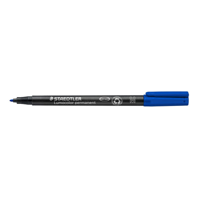 Staedtler - Feutre Lumocolor 317 permanent M bleu