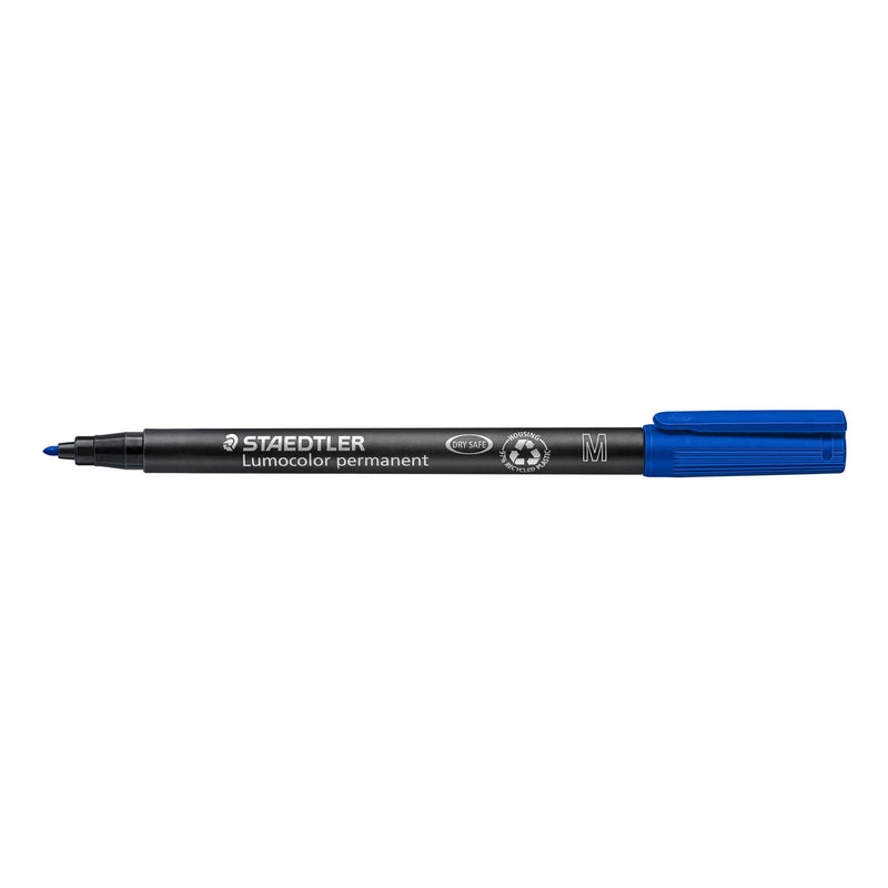 Staedtler - Feutre Lumocolor 317 permanent M bleu