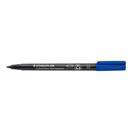 Staedtler - Feutre Lumocolor 317 permanent M bleu | 10 pièces