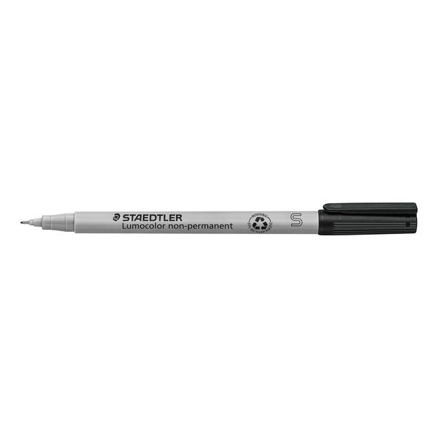 Staedtler - Filzstift Lumocolor 311 non permanent S schwarz