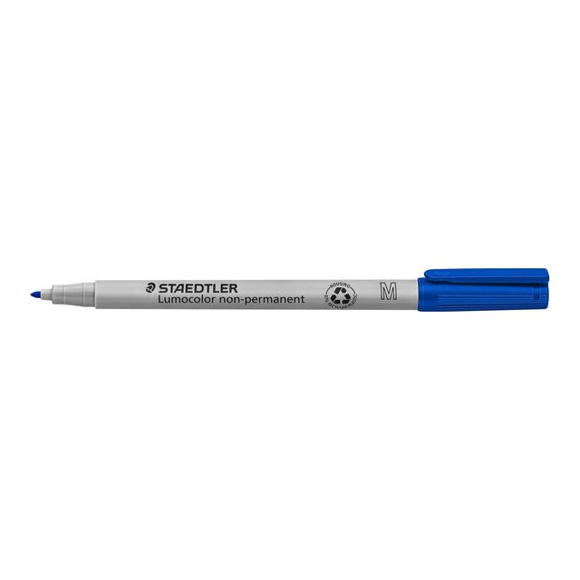 Staedtler - Viltstift ohp lumo m 315 non perm blauw | 10 stuks