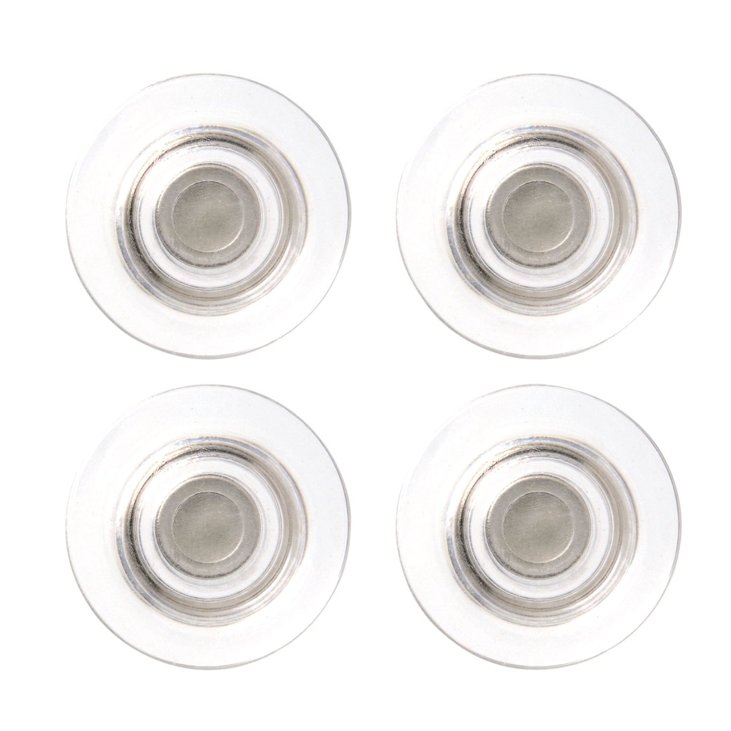 Nobo - Glastafelmagnet extra stark 32mm transparent 4 Stück