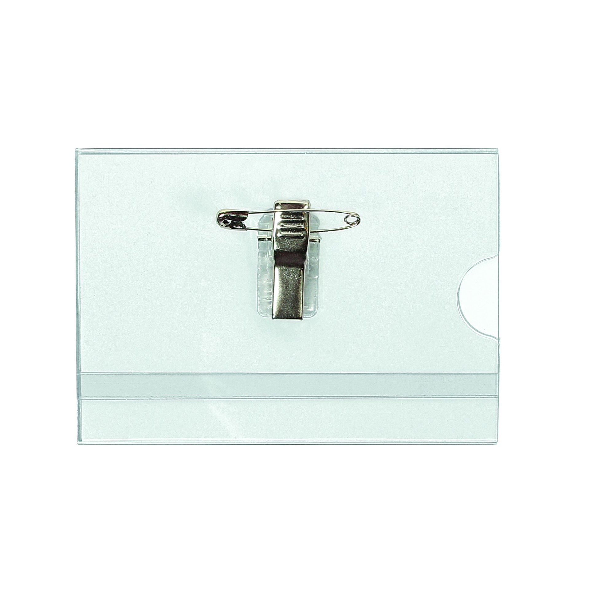 Quantore - Abzeichen mit Clip und Pin 60x90mm | 24 Stück