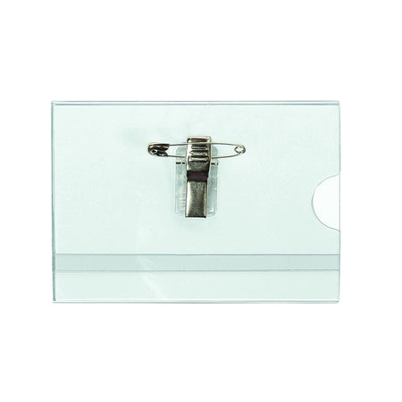 Quantore -  Badge clip+speld 60x90mm | 24 stuks