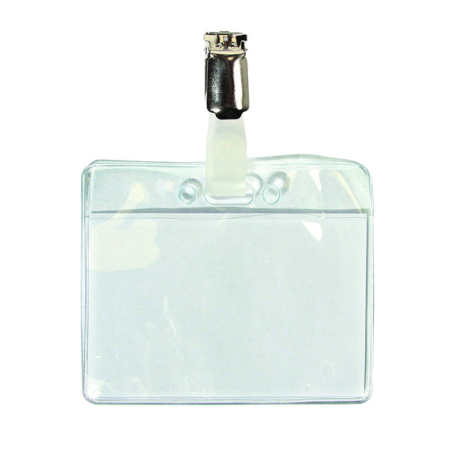 Quantore - Abzeichen mit Clip 60x90mm | 24 Stück