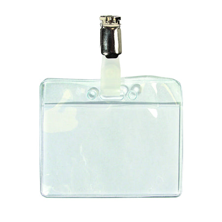 Quantore - Badge avec clip 60x90mm | 24 pièces