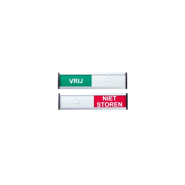 Posta - Panneau d'information gratuit/ne pas déranger 125x30mm