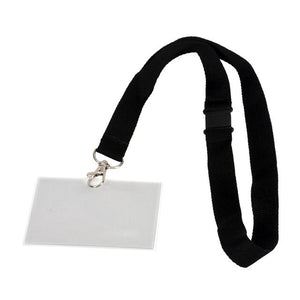 Europel -  Badge pashouder  met koord 90x60mm