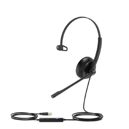 YEALINK -   UH34 Headset Bedraad Hoofdband Kantoor/callcenter Zwart