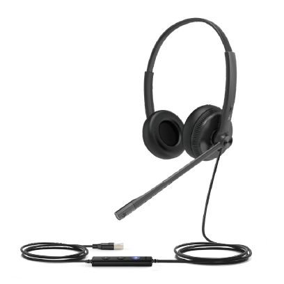 YEALINK -   UH34 Lite Headset Bedraad Hoofdband Kantoor/callcenter Zwart