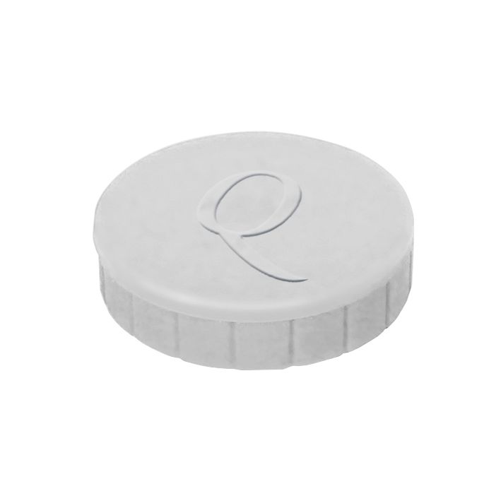 Quantore - Magnet 32mm 800 Gramm weiß 10 Stück