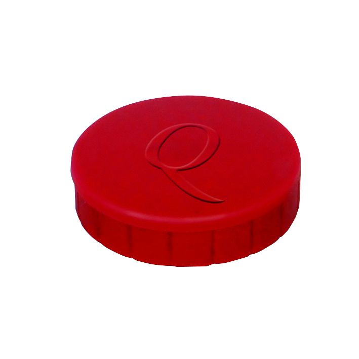 Quantore - Aimant 20mm 300gramme rouge 10 pièces