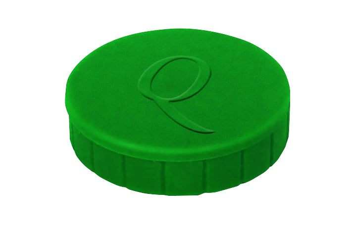 Quantore - Aimant 32mm 800gramme vert 10 pièces