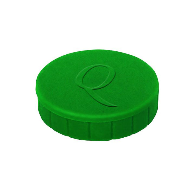 Quantore - Aimant 32mm 800gramme vert 10 pièces