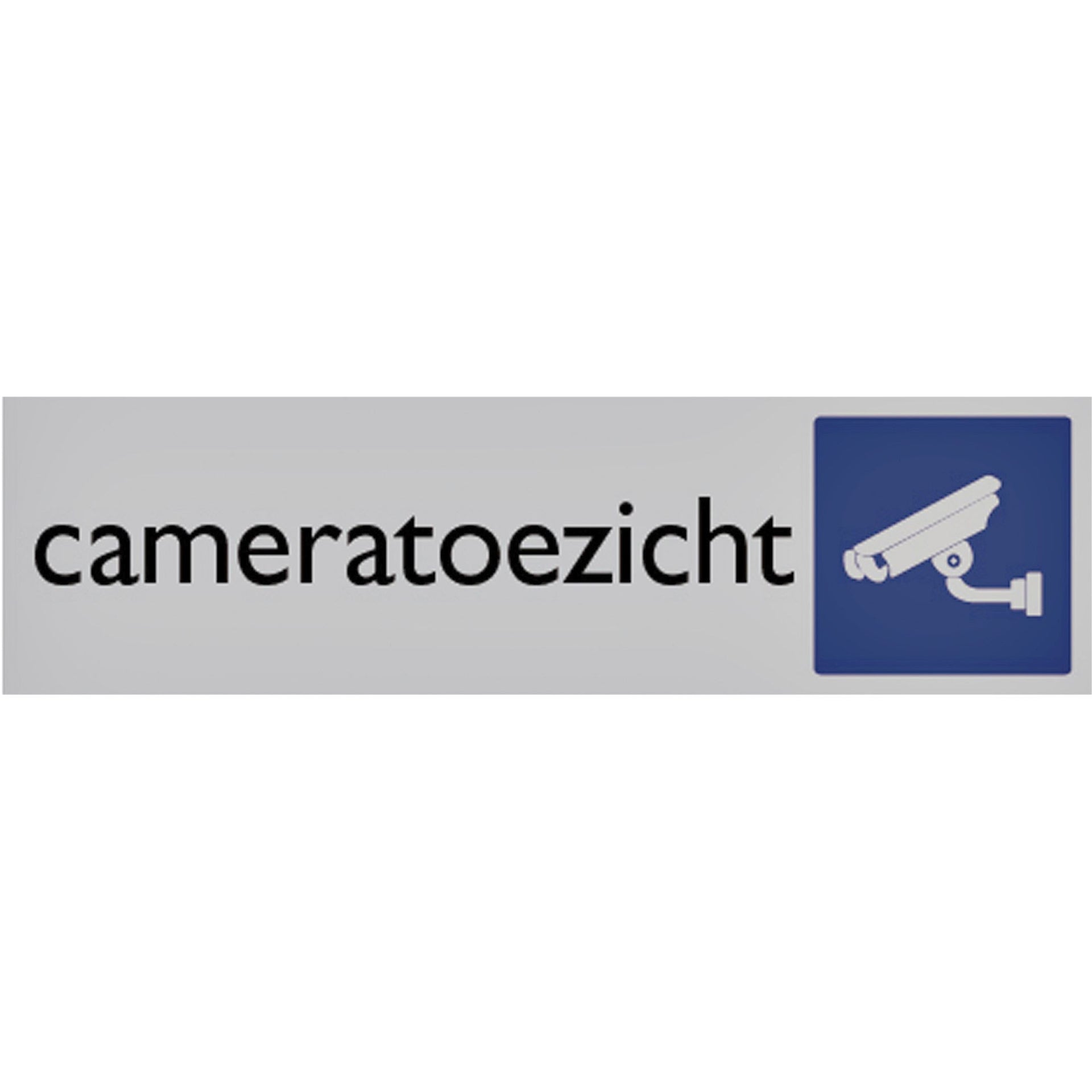Posta -  Infobord pictogram cameratoezicht 165x44mm