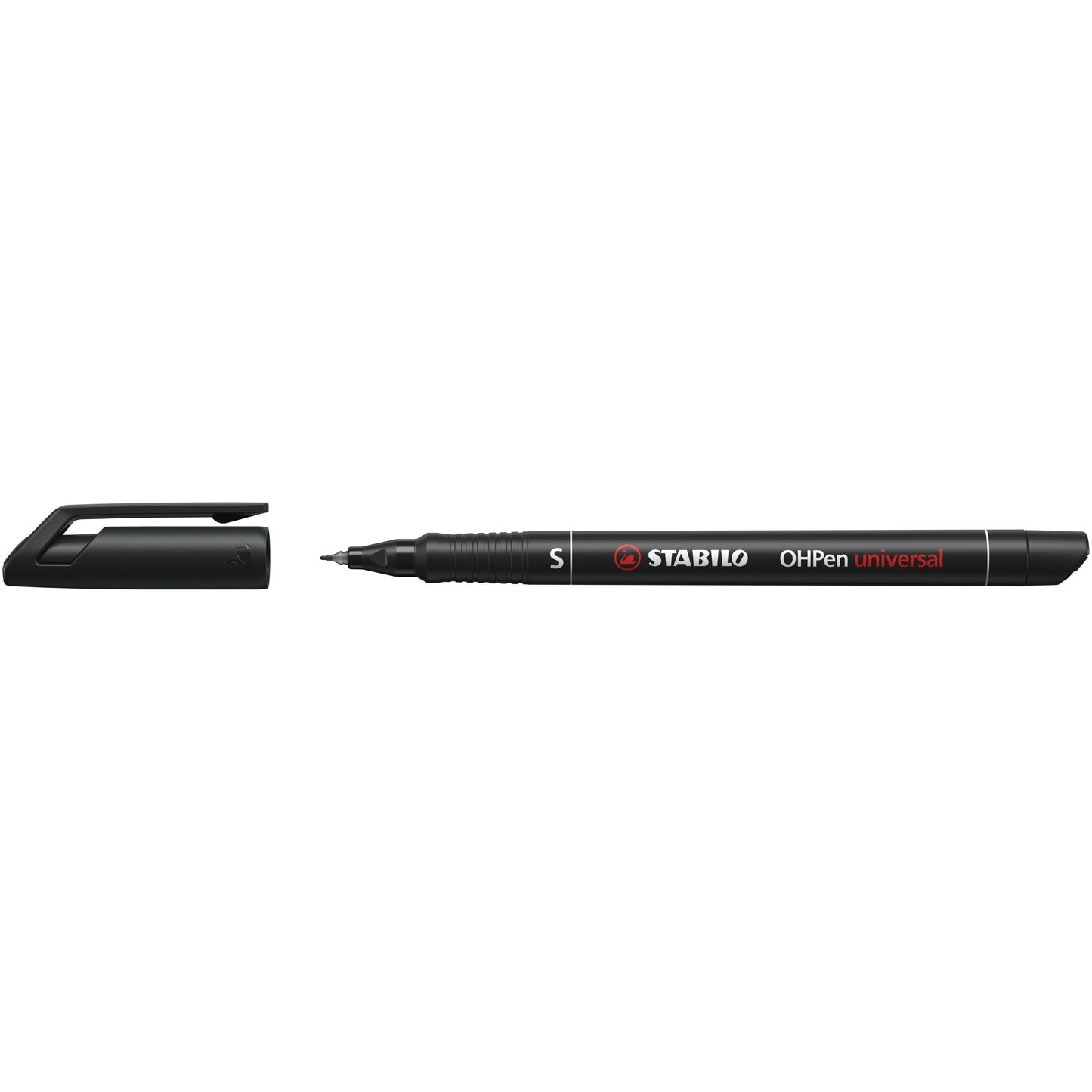 Stabilo - Feutre OHpen 841/46 permanent rond super fin noir | 10 pièces