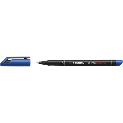 STABILO - Feutre OHpen 841/41 permanent rond super fin bleu