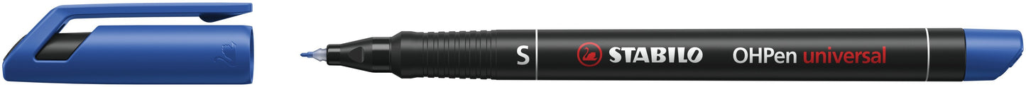 Stabilo - Feutre OHpen 841/41 permanent rond super fin bleu | 10 pièces