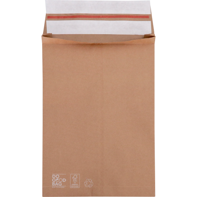 Klika - Enveloppe | sac d'expédition | 350x250mm | papier | marron | 100 pièces