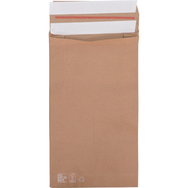 Klika - Enveloppe | sac d'expédition | 430x250mm | papier | marron | 100 pièces