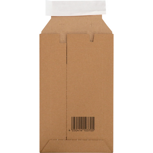 SendProof -  Envelop | verzendenvelop | 250x150mm | DVD | strip | golfkarton | bruin | 100 stuks