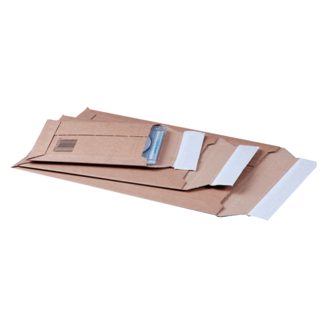 SendProof® - Enveloppe d'expédition n°6 marron 210x292mm A4 25 pièces (rigicraft)