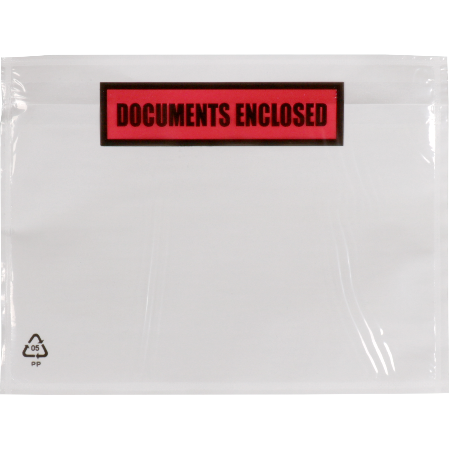 SendProof® - Umschlag | Packlistenumschlag | beiliegende Dokumente | 160x122mm | A6/C6 | selbstklebend | lDPE | weiß/transparent | 1000 Stück