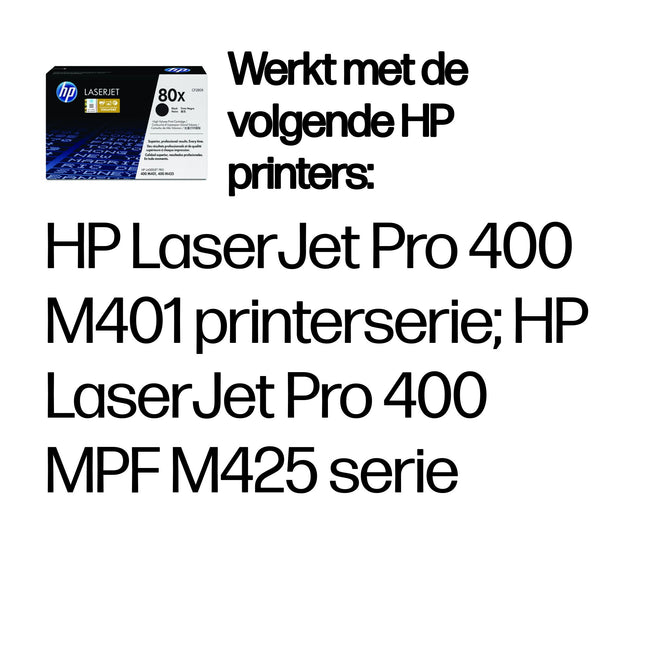 HP - Cartouche toner cf280x 80x noir