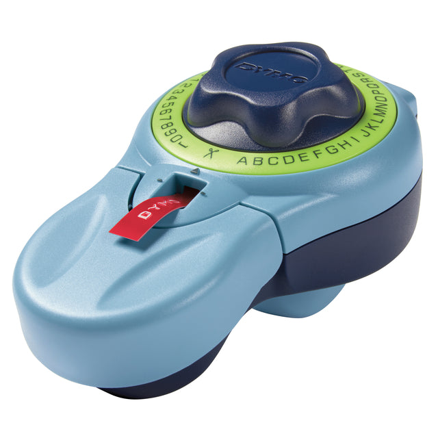 Dymo -  Lettertang  junior embossing blauw