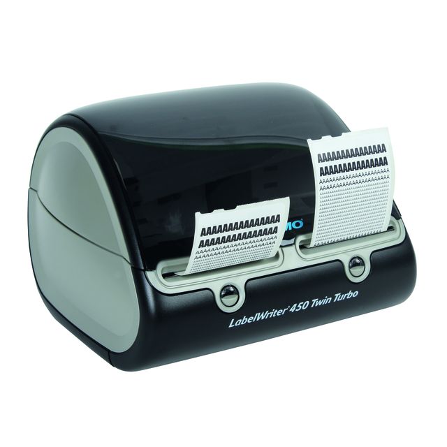 Dymo - Etikettendrucker LabelWriter 450 Twin Turbo Desktop schwarz