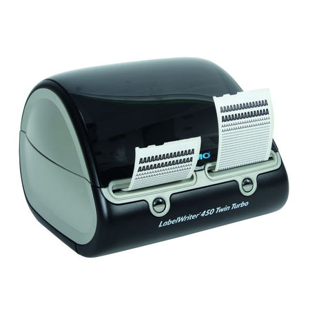 Dymo - Imprimante d'étiquettes LabelWriter 450 Twin Turbo de bureau noir