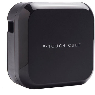 Brother - Imprimante d'étiquettes P-touch Cube Plus TZe PT-P710BT de bureau 24mm noir