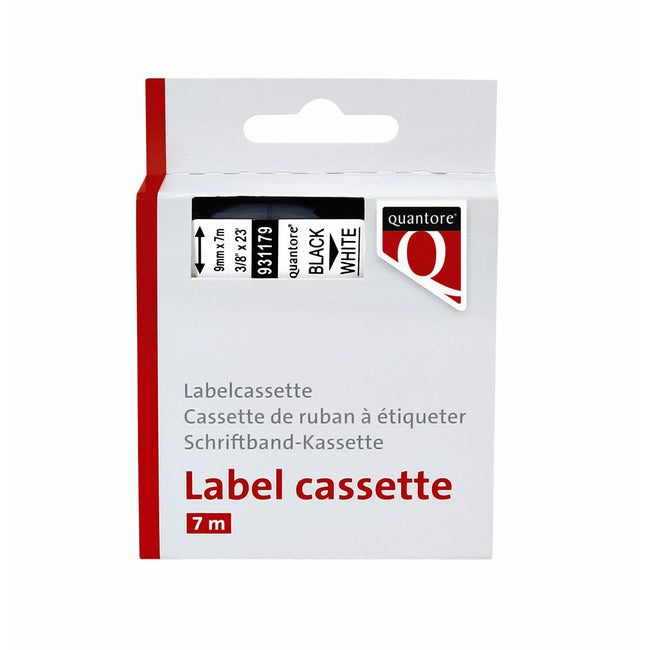 Quantore -  Labele 40913 9mmx7m wt/zw | 336 stuks