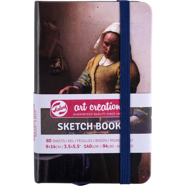 Talens Art Creation – Art Creation Skizzenbuch The Milkmaid, 140 g/m², ft 9 x 14 cm, 80 Blatt
