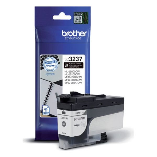 Brother - Inktcartridge LC-3237BK zwart