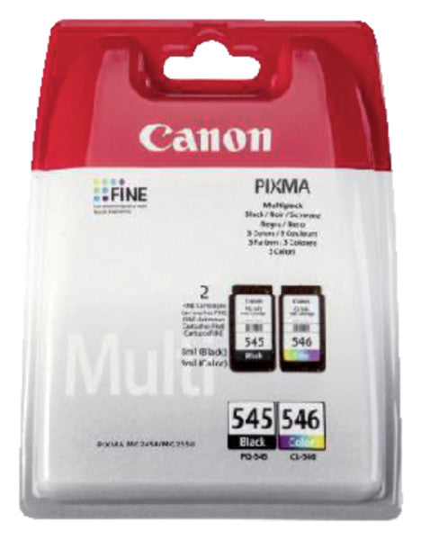 Canon - inktcartridge PG-545/CL-546, 180 pagina's, OEM 8287B008, 4 kleuren