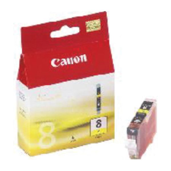 Canon - Inkcartridge CLI -8Y, 530 pages, OEM 0623B001, Geel