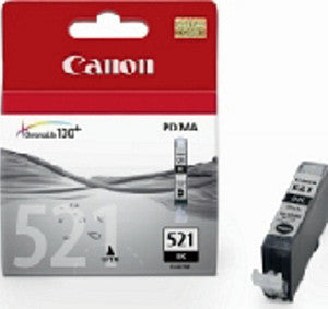 Canon - inktcartridge CLI-521BK, 1.250 pagina's, OEM 2933B001, foto zwart