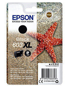 EPSON - Inkcartridge EPSON 603XL T03A1 Black | 10 pièces