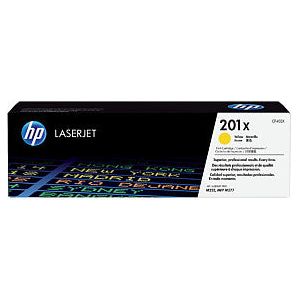 HP - Toner 201x, 2 300 pages, OEM CF402X, Geel